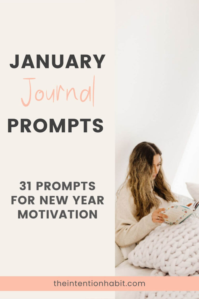 31 January Journal Prompts For New Year Motivation In 2025