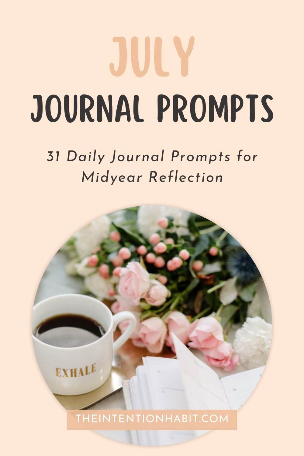 daily july journal prompts for daily journaling