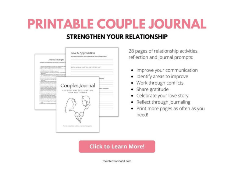 100 Couples Journal Prompts To Strengthen Your Relationship 1665