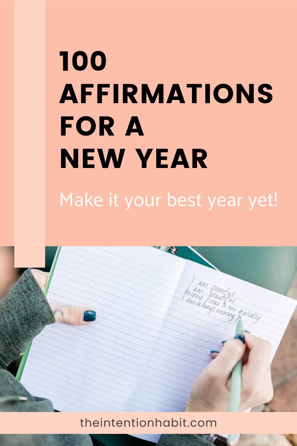 100 affirmations for a new year.