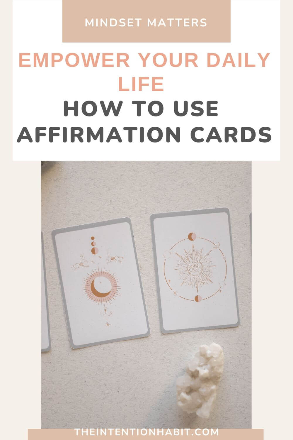 empower your daily life how to use affirmation cards.