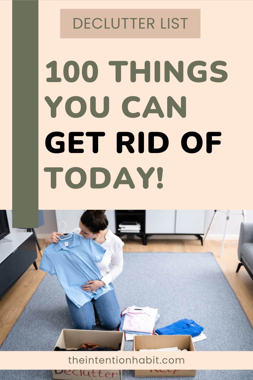 100 things to get rid of today